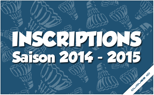 You are currently viewing Inscriptions Saison 2014 2015 : c’est parti à l’ASM Pau Badminton