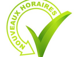 nouveau horaire