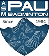 Logo ASM Pau Badminton
