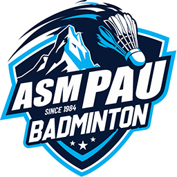 Nouveau logo ASM Pau Badminton
