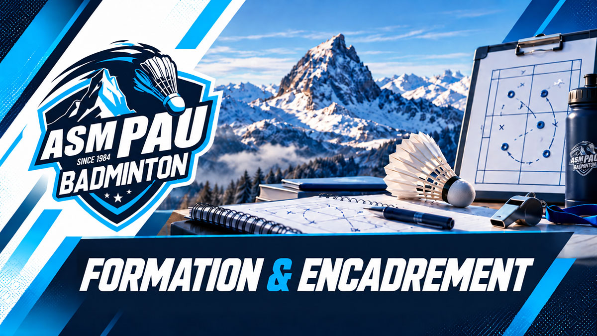 Formation badminton - ASM Pau Badminton